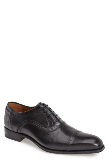 Men's Mezlan 'march' Cap Toe Oxford M - Black