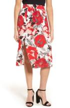 Women's Cupcakes And Cashmere Linden Floral Skirt