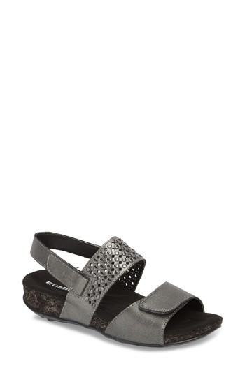 Women's Romika Fidschi 49 Sandal -5.5us / 36eu - Metallic
