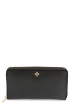 Women's Tory Burch Robinson Patent Leather Continental Wallet -