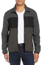 Men's James Perse Stripe Ripstop Jacket (s) - Grey