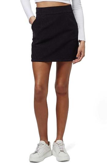 Women's Topshop Corduroy Miniskirt
