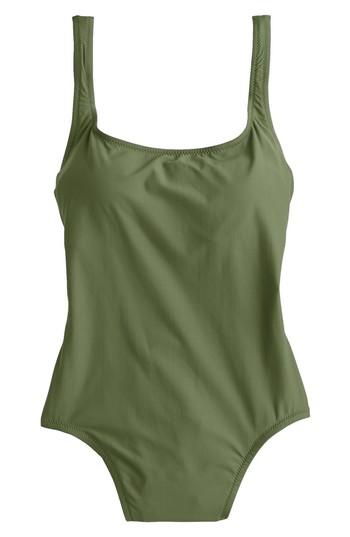 Women's J.crew Tactel Nylon One-piece Swimsuit