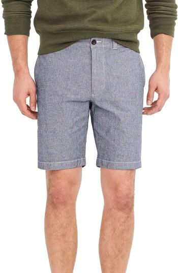 Men's J.crew Stretch Chambray Shorts