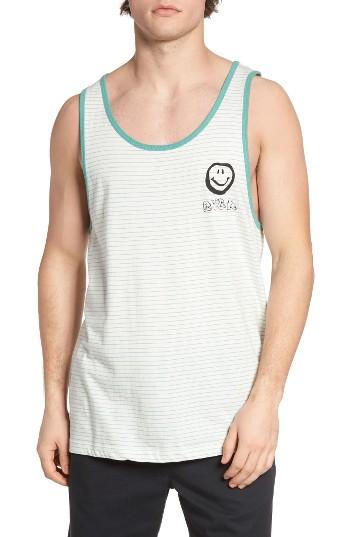 Men's Rvca Nice Day Striped Tank
