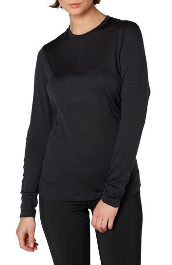 Women's Helly Hansen Merino Light Long Sleeve Tee - Black