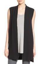 Women's Eileen Fisher Long Silk Vest
