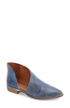 Women's Free People 'royale' Pointy Toe Boot .5-8us / 38eu - Blue