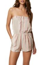 Women's O'neill Shayla Strapless Romper - White