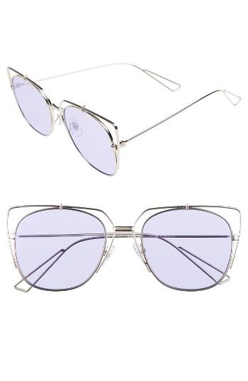 Women's Bp. 55mm Translucent Square Sunglasses - Purple