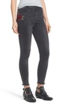 Women's Lira Clothing Nina Floral Embroidered Skinny Jeans