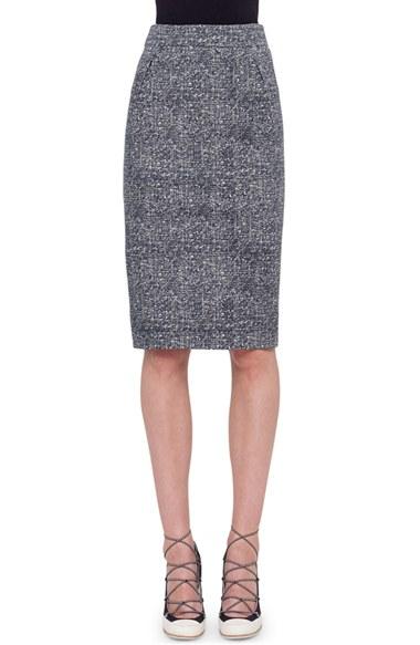 Women's Akris Punto Tweed Pencil Skirt