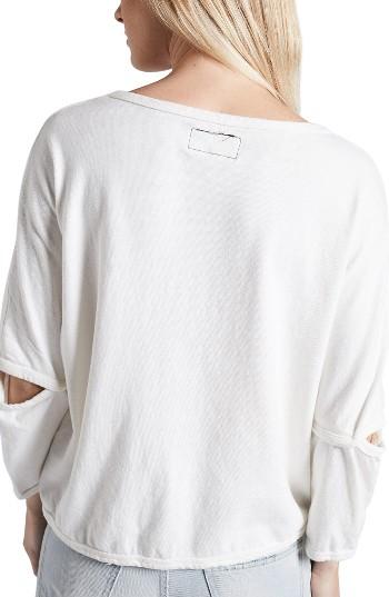 Women's Current/elliott The Easy Cutout Pullover