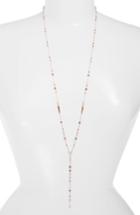 Women's Nadri Crystal & Stone Y-necklace