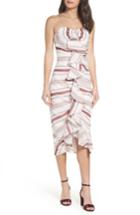 Women's C/meo Collective On Her Own Strapless Midi Dress - Ivory
