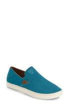 Women's Olukai 'pehuea' Slip-on Sneaker .5 M - Blue/green