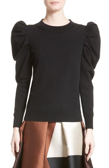 Women's Co Felted Knit Puff Sleeve Sweater