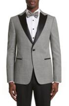 Men's Z Zegna Classic Fit Stretch Wool & Linen Dinner Jacket Us / 48 Eur - Grey