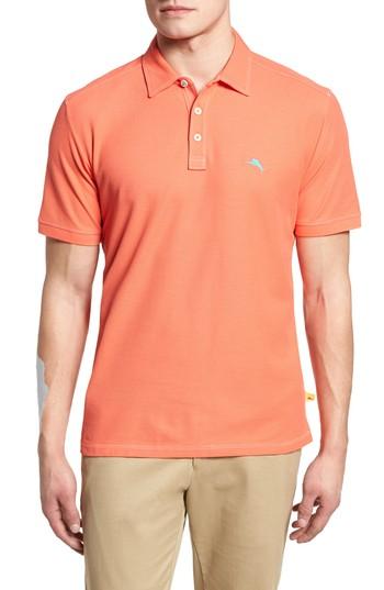 Men's Tommy Bahama Tropicool Spectator Pique Polo, Size - Grey