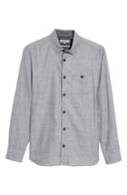 Men's Ted Baker London Modern Slim Fit Sport Shirt (xxl) - Grey
