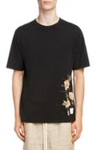 Men's Loewe Charles Rennie Mackintosh Collection Botanical Print T-shirt - Black