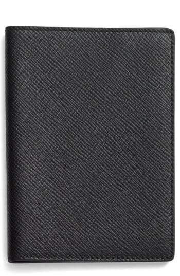 Smythson Leather Passport Cover -