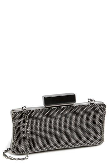 La Regale 'cage' Box Clutch