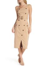 Women's 1901 Button Apron Dress - Beige