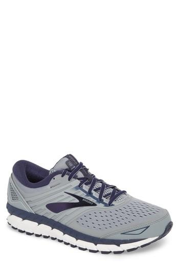 Men's Brooks Beast '18 Running Shoe Ee - Grey