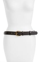 Women's Accessory Collective Medallion Braid Faux Leather - Black/ Gold