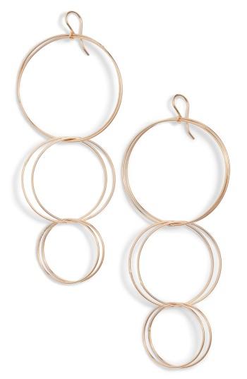 Women's Nashelle Triple Hoop Drop Earrings