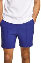 Men's Topman Side Stripe Smart Classic Shorts - Blue