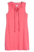 Women's Tommy Bahama Lace-up Shift Dress - Pink