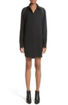 Women's Alexander Wang Zipper Shoulder Detail Dress - Black