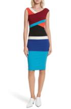 Women's Tracy Reese Colorblock Surplice Dress - Blue