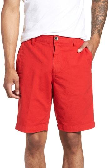 Men's Rvca Butterball Weekend Shorts - Red