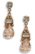 Women's Sorrelli Pear Crystal Drop Earrings