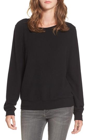 Women's Dream Scene Relaxed Sweatshirt, Size - Black