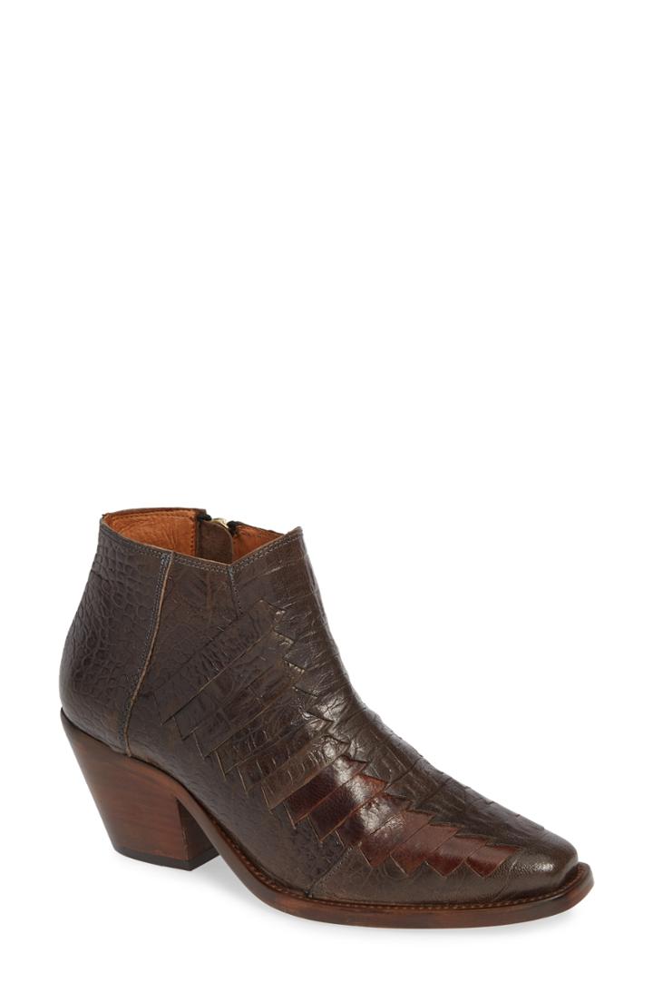 Women's Free People Emmett Western Bootie Us / 40eu - Brown