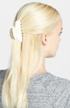 France Luxe 'couture' Jaw Clip, Size - Beige