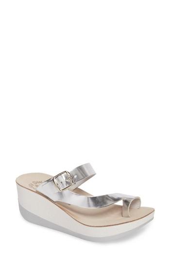 Women's Cloud Felisa Wedge Sandal .5-6us / 36eu - Metallic