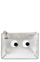 Women's Anya Hindmarch Eyes Leather Zip Pouch -