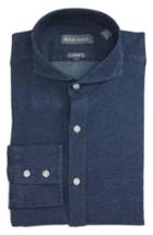 Men's Michael Bastian Trim Fit Cotton Twill Dress Shirt .5 R - Blue