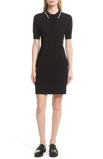 Women's Grey Jason Wu Knit Polo Dress