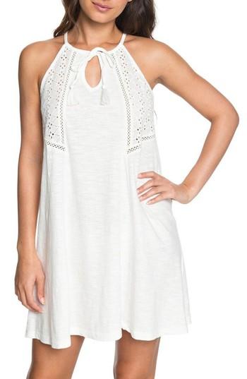 Women's Roxy Enchanted Island Shift Dress - White