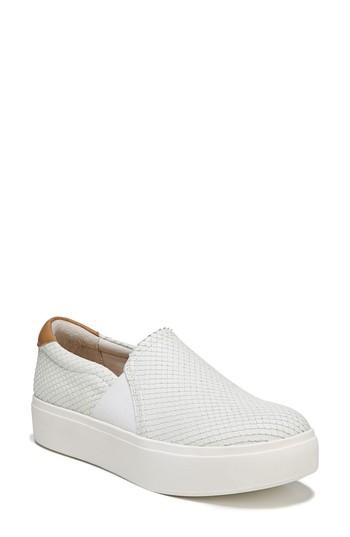Women's Dr. Scholl's Abbot Slip-on Sneaker M - White