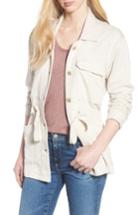 Women's Caslon Knit Utility Jacket - Beige