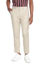 Men's Topman Skinny Fit Suit Trousers X 32 - Beige