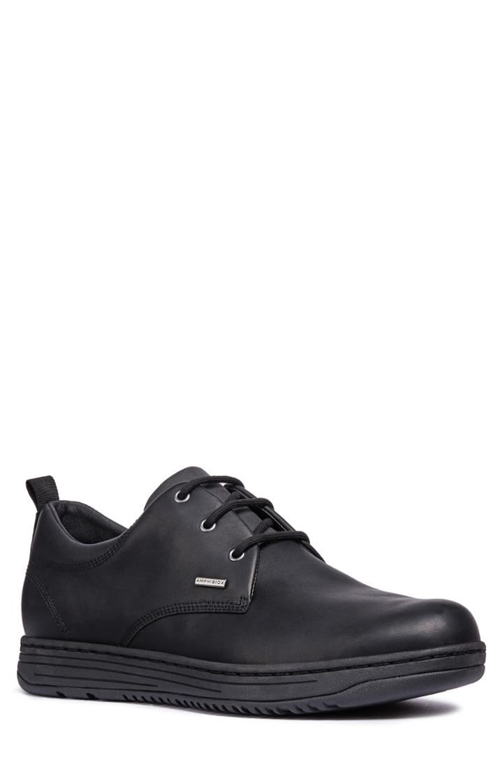 Men's Geox Broad Amphibiox Waterproof Derby Us / 40eu - Black