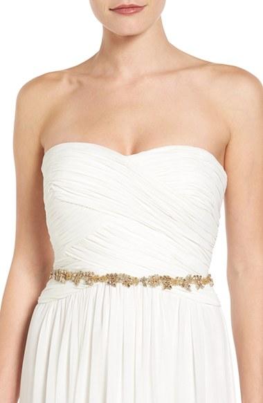 Women's Camilla Christine Beaded Metallic Sash